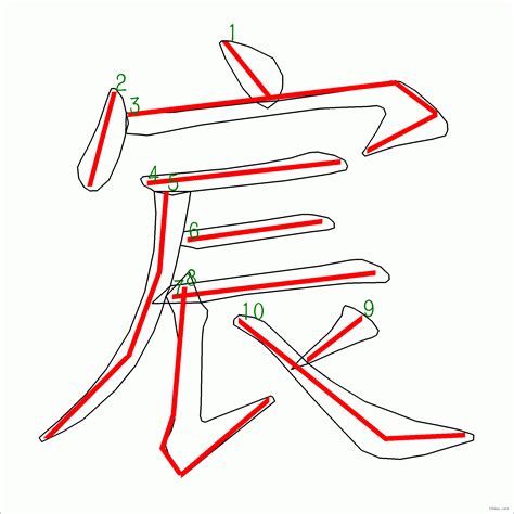 宸 筆劃 5行詩